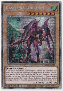 Kashtira Unicorn (Starlight Rare) single card from Yu-Gi-Oh!