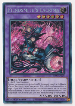 Fiendsmith's Lacrima (Secret Rare) single card from Yu-Gi-Oh!