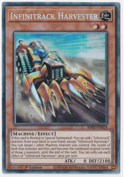Infinitrack Harvester (Collector's Rare) single card from Yu-Gi-Oh!
