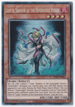 Loptr, Shadow of the Generaider Bosses (Collector's Rare) single card from Yu-Gi-Oh!