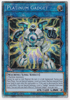 Platinum Gadget (Starlight Rare) single card from Yu-Gi-Oh!