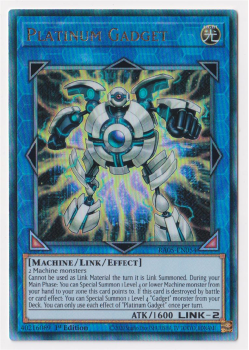 Platinum Gadget (Ultimate Rare) single card from Yu-Gi-Oh!