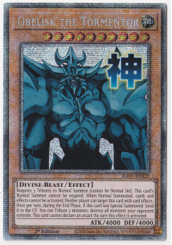 Obelisk the Tormentor (Starlight Rare) single card from Yu-Gi-Oh!
