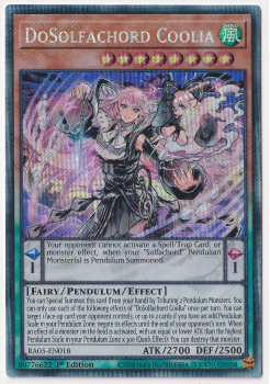 DoSolfachord Coolia (Collector's Rare) single card from Yu-Gi-Oh!