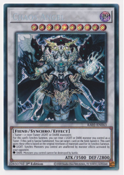 Chaos Angel (Secret Rare) single card from Yu-Gi-Oh!