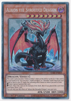 Albion the Shrouded Dragon (Collector's Rare) single card from Yu-Gi-Oh!