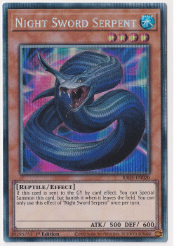 Night Sword Serpent (Collector's Rare) single card from Yu-Gi-Oh!