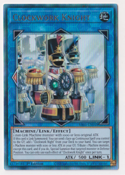 Clockwork Knight (Ultimate Rare) single card from Yu-Gi-Oh!