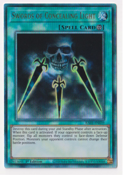 Swords of Concealing Light (Ultimate Rare) single card from Yu-Gi-Oh!