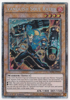Vanquish Soul Razen (Starlight Rare) single card from Yu-Gi-Oh!