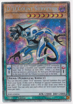 D/D Count Surveyor (Starlight Rare) single card from Yu-Gi-Oh!