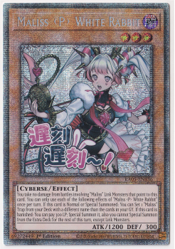 Maliss P White Rabbit (Starlight Rare) single card from Yu-Gi-Oh!