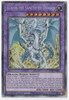 Albion the Sanctifire Dragon (Starlight Rare) single card from Yu-Gi-Oh!