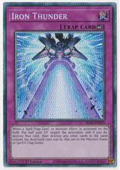 Iron Thunder (Collector's Rare) single card from Yu-Gi-Oh!