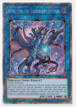 Armillyre, the Starleader Dragon (Platinum Secret Rare) single card from Yu-Gi-Oh!