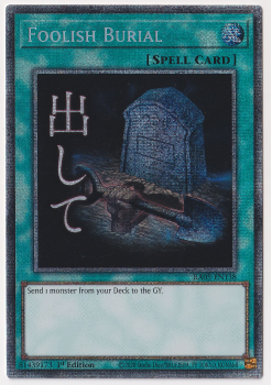 Foolish Burial (Starlight Rare) single card from Yu-Gi-Oh!