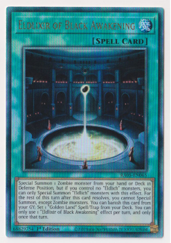 Eldlixir of Black Awakening (Ultimate Rare) single card from Yu-Gi-Oh!
