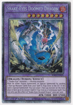 Snake-Eyes Doomed Dragon (Starlight Rare) single card from Yu-Gi-Oh!