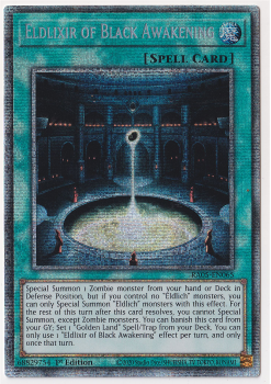 Eldlixir of Black Awakening (Starlight Rare) single card from Yu-Gi-Oh!