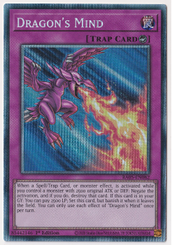 Dragon's Mind (Collector's Rare) single card from Yu-Gi-Oh!