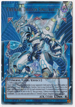 Firewall Dragon Singularity (Ultra Rare) single card from Yu-Gi-Oh!