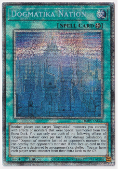 Dogmatika Nation (Starlight Rare) single card from Yu-Gi-Oh!
