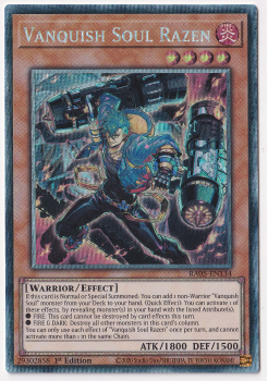 Vanquish Soul Razen (Collector's Rare) single card from Yu-Gi-Oh!