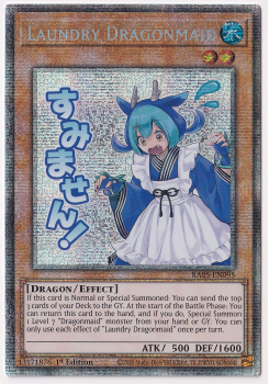 Laundry Dragonmaid (Starlight Rare) single card from Yu-Gi-Oh!