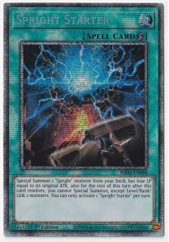 Spright Starter (Starlight Rare) single card from Yu-Gi-Oh!