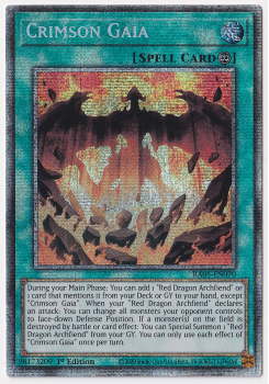 Crimson Gaia (Starlight Rare) single card from Yu-Gi-Oh!