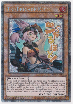 Tri-Brigade Kitt (Starlight Rare) single card from Yu-Gi-Oh!