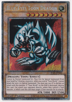 Blue-Eyes Toon Dragon (Starlight Rare) single card from Yu-Gi-Oh!