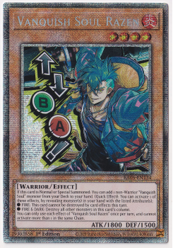 Vanquish Soul Razen (Starlight Rare)(Stamp Artwork) : RA05-EN134 - Yu-Gi-Oh! Single Card