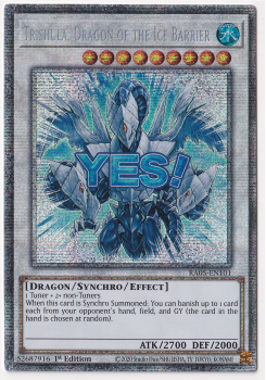 Trishula, Dragon of the Ice Barrier (Starlight Rare) single card from Yu-Gi-Oh!