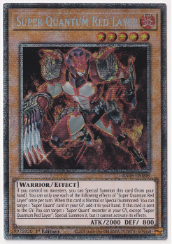 Super Quantum Red Layer (Starlight Rare) single card from Yu-Gi-Oh!