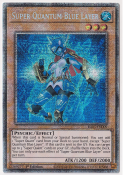 Super Quantum Blue Layer (Starlight Rare) single card from Yu-Gi-Oh!