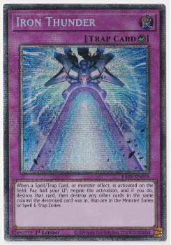 Iron Thunder (Starlight Rare) single card from Yu-Gi-Oh!