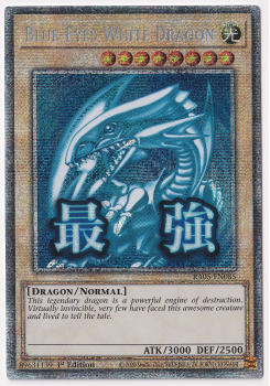 Blue-Eyes White Dragon (Starlight Rare) single card from Yu-Gi-Oh!