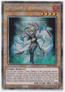 Loptr, Shadow of the Generaider Bosses (Starlight Rare) single card from Yu-Gi-Oh!