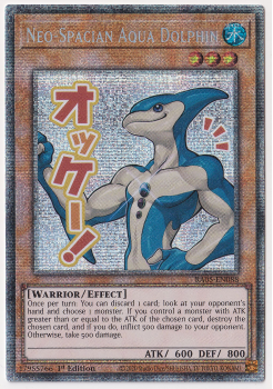 Neo-Spacian Aqua Dolphin (Starlight Rare) single card from Yu-Gi-Oh!