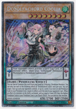 DoSolfachord Coolia (Starlight Rare) single card from Yu-Gi-Oh!
