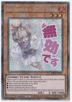Ash Blossom & Joyous Spring (Starlight Rare) single card from Yu-Gi-Oh!