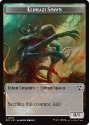Eldrazi Spawn 0001 // Worm 0026 (FOIL) : TOK01 SECRETS OF STRIXHAVEN COMMANDER - Magic the Gathering Single Card