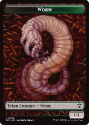 Eldrazi Spawn 0001 // Worm 0026 (FOIL) : TOK01 SECRETS OF STRIXHAVEN COMMANDER - Magic the Gathering Single Card - Image 2