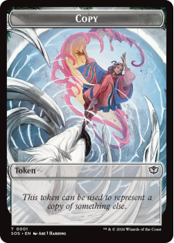 Copy 0001 // Spirit 0010 single card from Magic: the Gathering