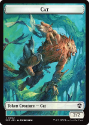 Cat 0002 // Inkling 0022 (FOIL) : TOK02 SECRETS OF STRIXHAVEN COMMANDER - Magic the Gathering Single Card