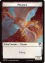 Contract 0003 // Pegasus 0005 (FOIL) : TOK03 SECRETS OF STRIXHAVEN COMMANDER - Magic the Gathering Single Card - Image 2