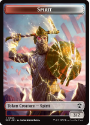 Rogue 0010 // Spirit 0025 (FOIL) : TOK08 SECRETS OF STRIXHAVEN COMMANDER - Magic the Gathering Single Card - Image 2