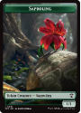 Saproling 0018 // Pest 0023 (FOIL) : TOK13 SECRETS OF STRIXHAVEN COMMANDER - Magic the Gathering Single Card