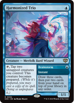 Harmonized Trio single card from Magic: the Gathering